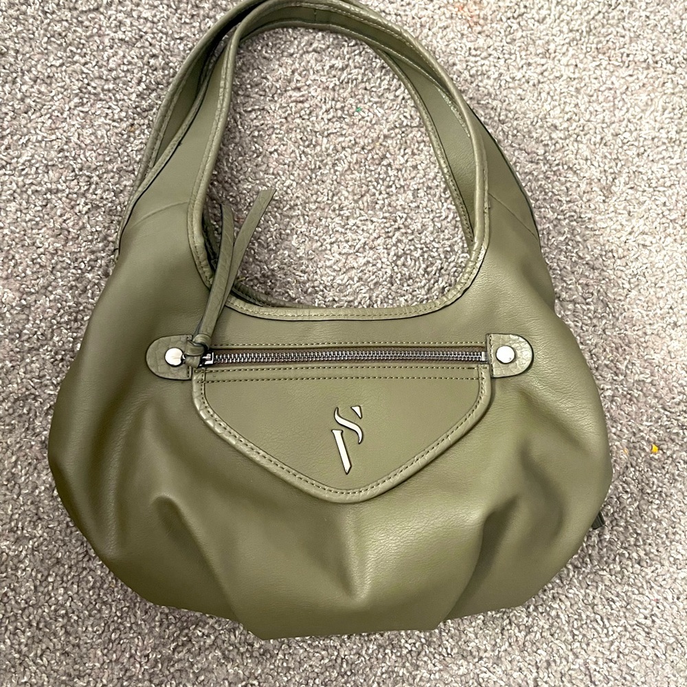Olive Green Vera Wang Shoulder Bag